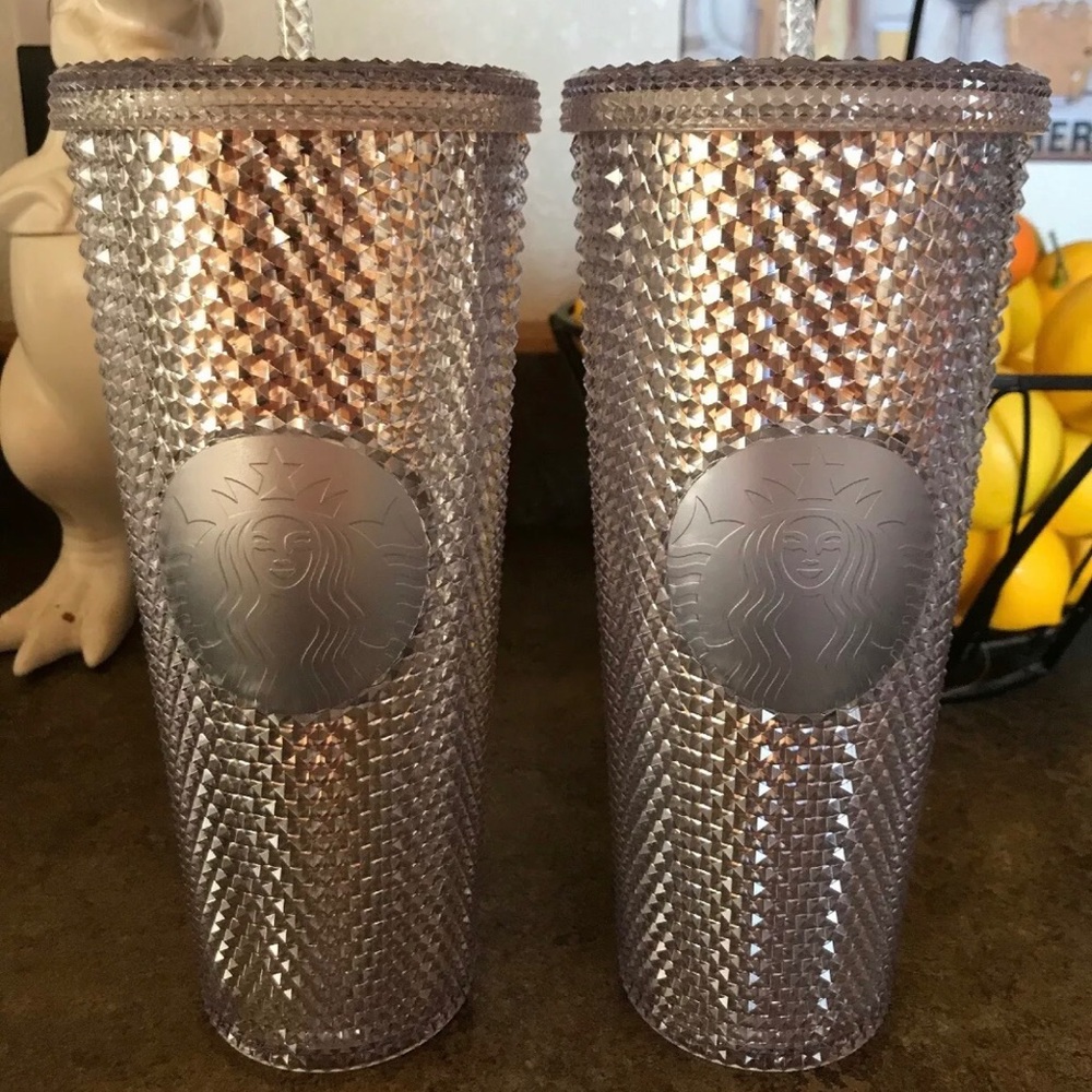 Starbucks tumbler silver